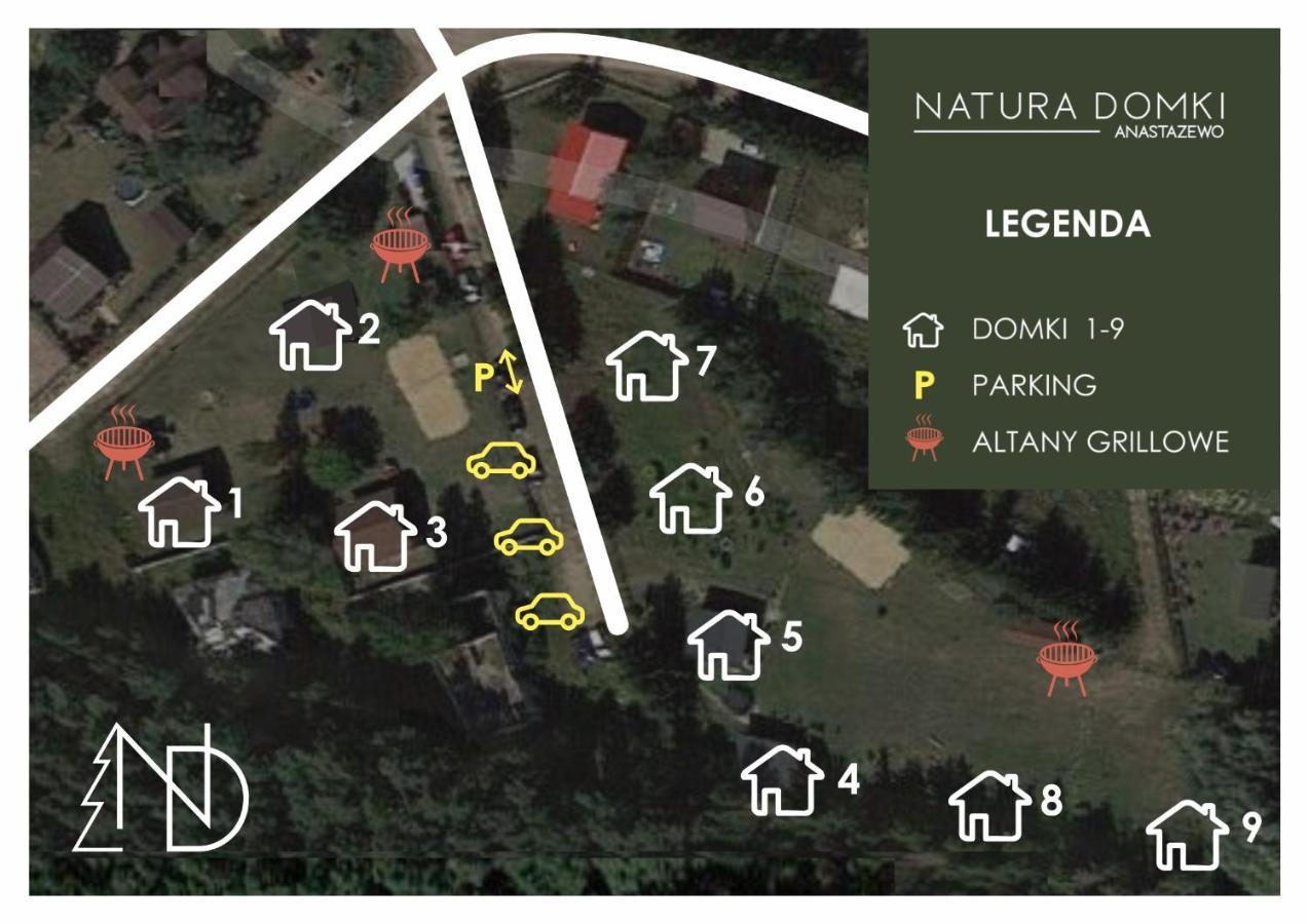 Natura Domki Anastazewo Экстерьер фото